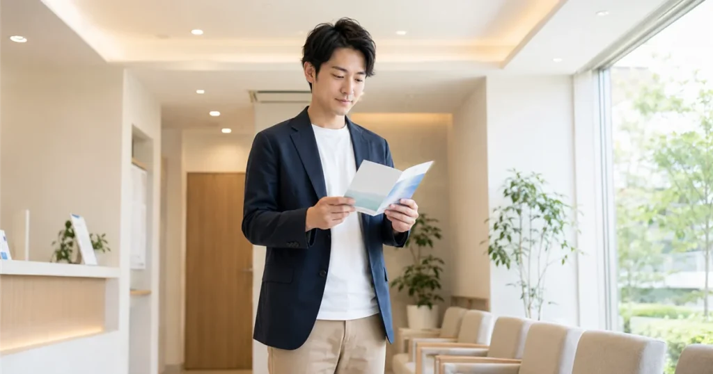 医療脱毛と美容脱毛のどちらにすべきか考える男性